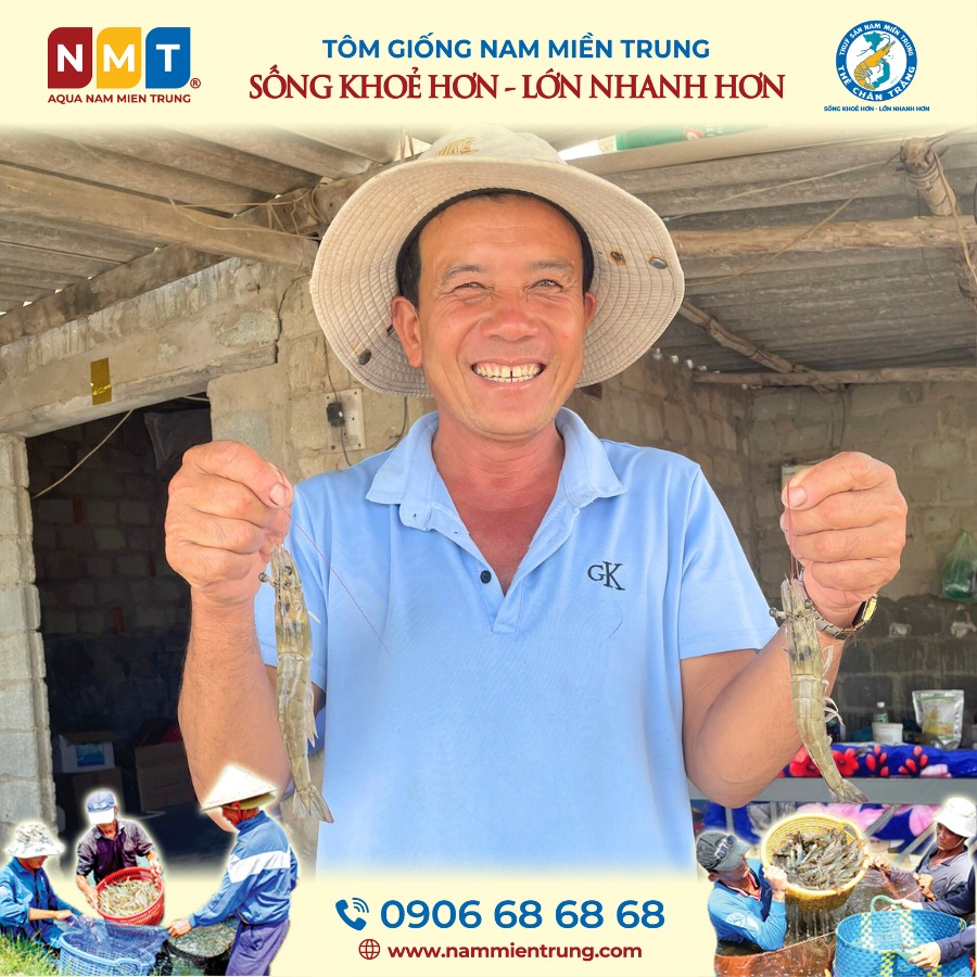 Anh phước - Chủ ao tôm Tỉnh Ninh Thuận